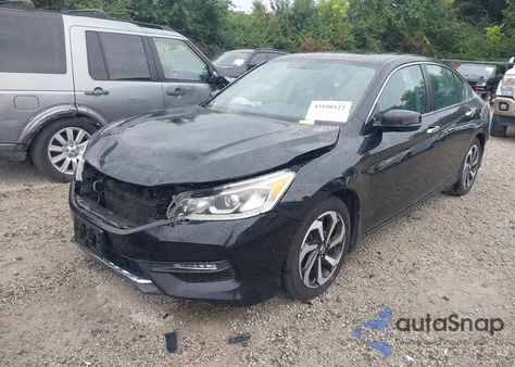 2016 Honda Accord Ex z USA, uszkodzony, nr VIN 1HGCR2F71GA021884